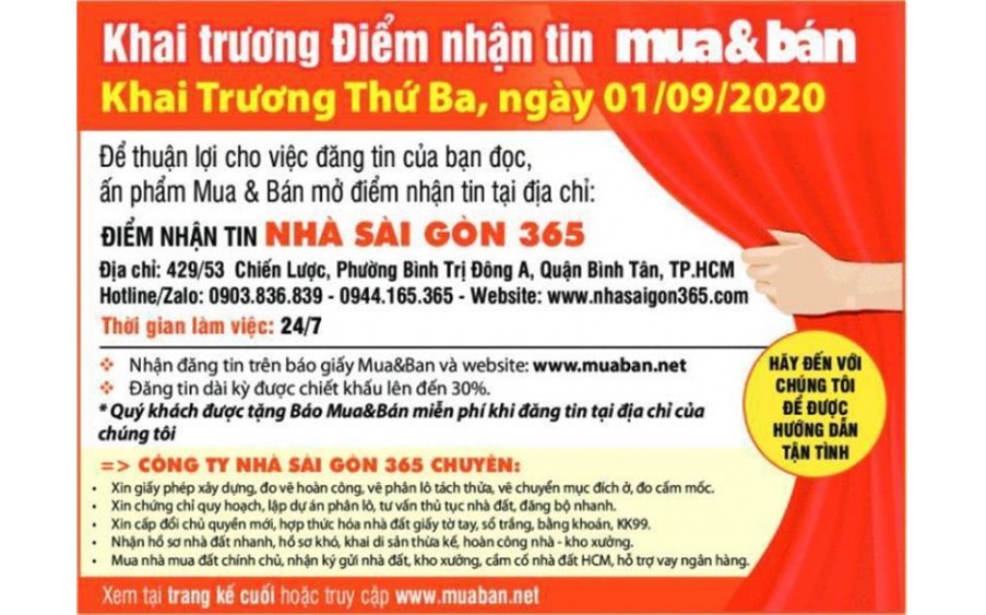 Bán nhà hẻm 840 Hương Lộ 2 có thể ở và làm văn phòng 0963111393